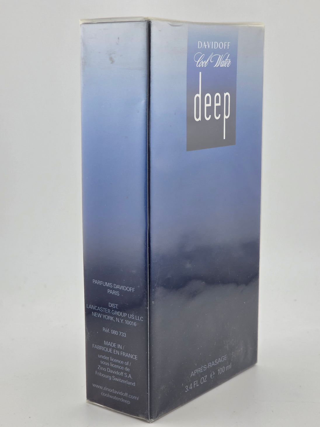 Davidoff Cool Water Deep After-Shave Balsam, 100ml, in Originalverpackung