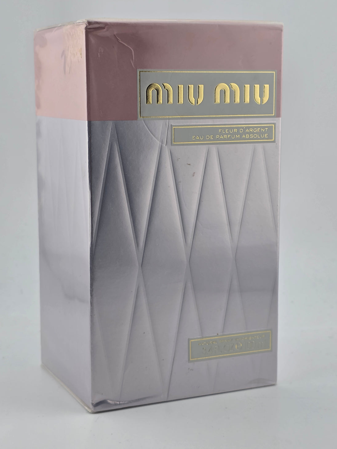 Vintage Dior Fleur d'Argent Eau de Parfum Absolue, 100ml Parfum-Rarität im Originalkarton