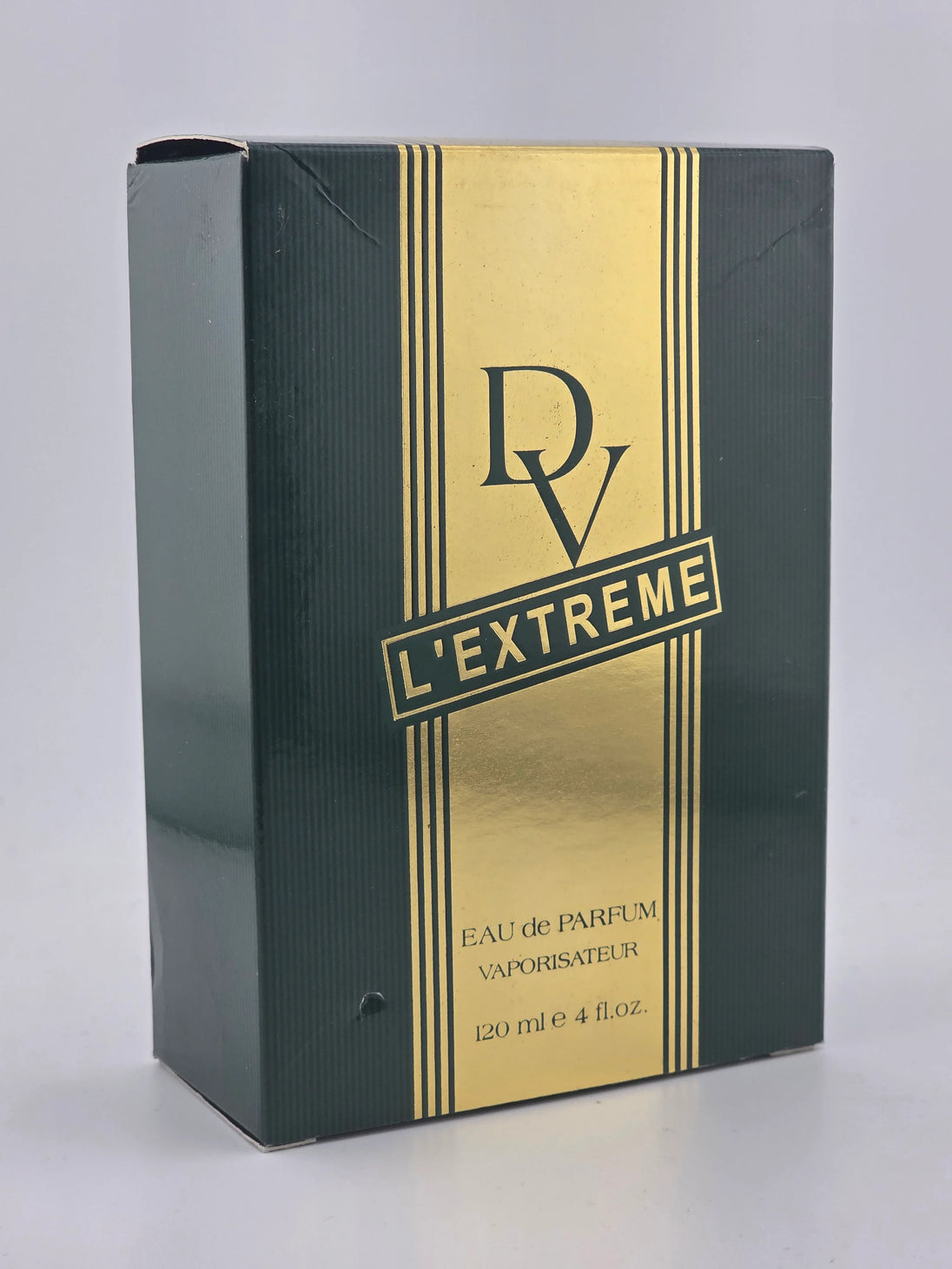 DV L'EXTREME Eau de Parfum, 120 ml, Vaporisateur in dunkelgrüner Verpackung