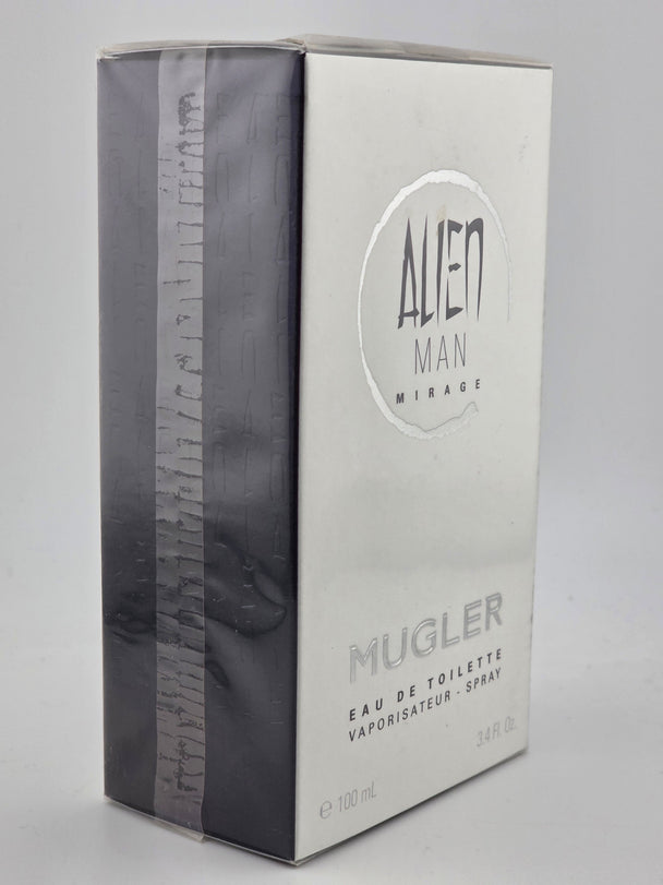 Mugler Alien Man Mirage Eau de Toilette, 100ml, Vintage-Parfumverpackung