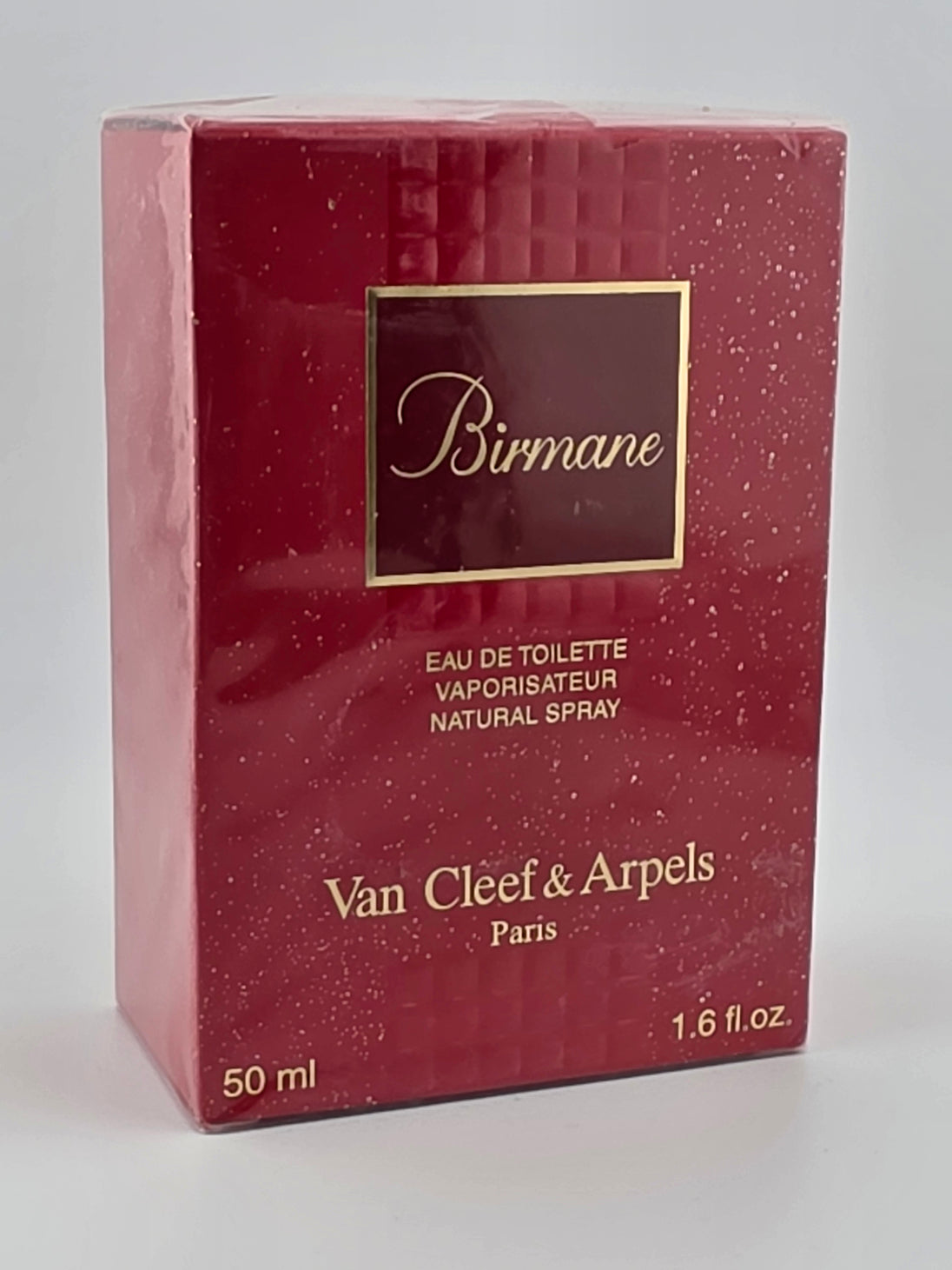 Van Cleef & Arpels Birmane Eau de Toilette, 50ml, Vintage Parfum-Verpackung