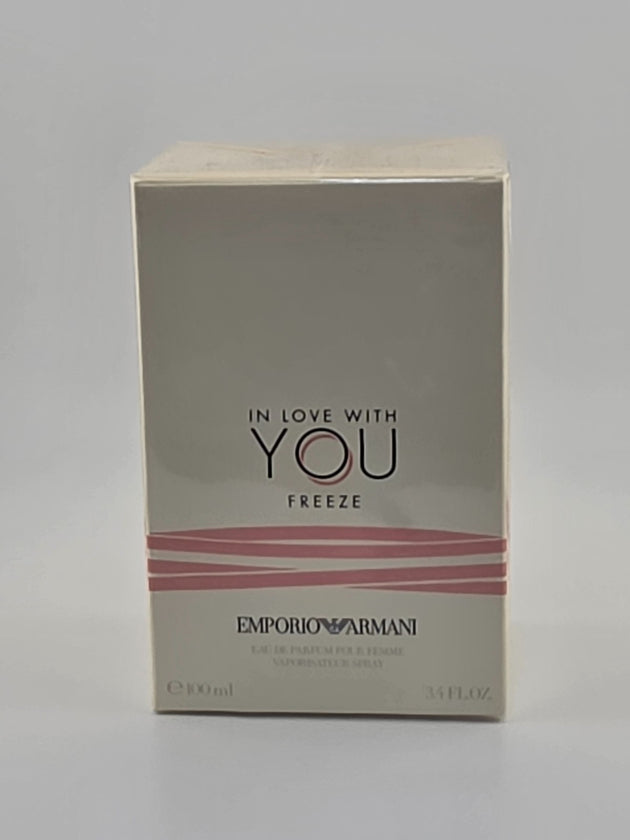 Emporio Armani In Love With You Freeze Eau de Parfum 100ml, Vintage Rarität, limitierte Edition für Damen