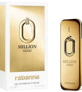 Rabanne Million Gold Eau de Parfum Intense 5ml Miniatur, limitiert, goldfarbene Rarität